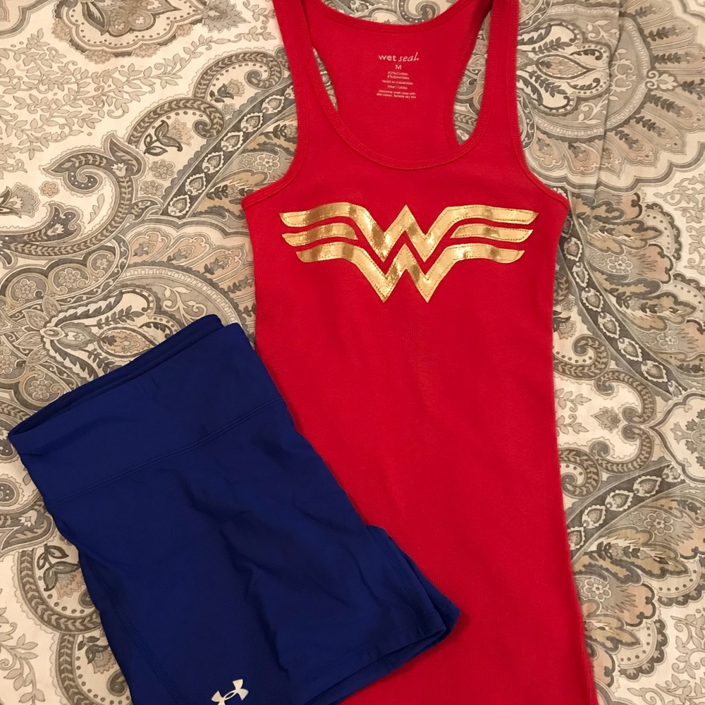 Wonder Woman Running Outfit